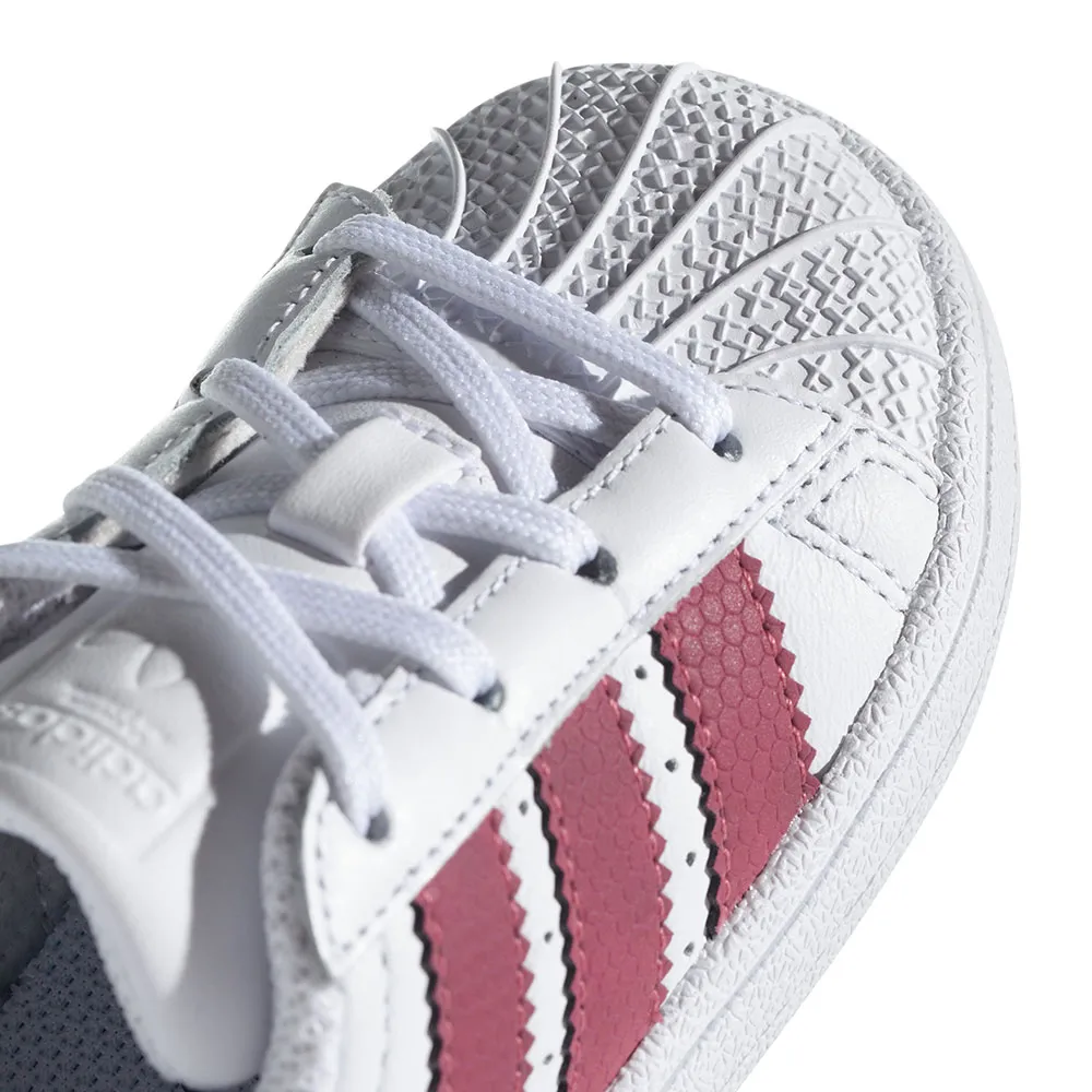 adidas Originals Superstar I Sneaker weiß pink