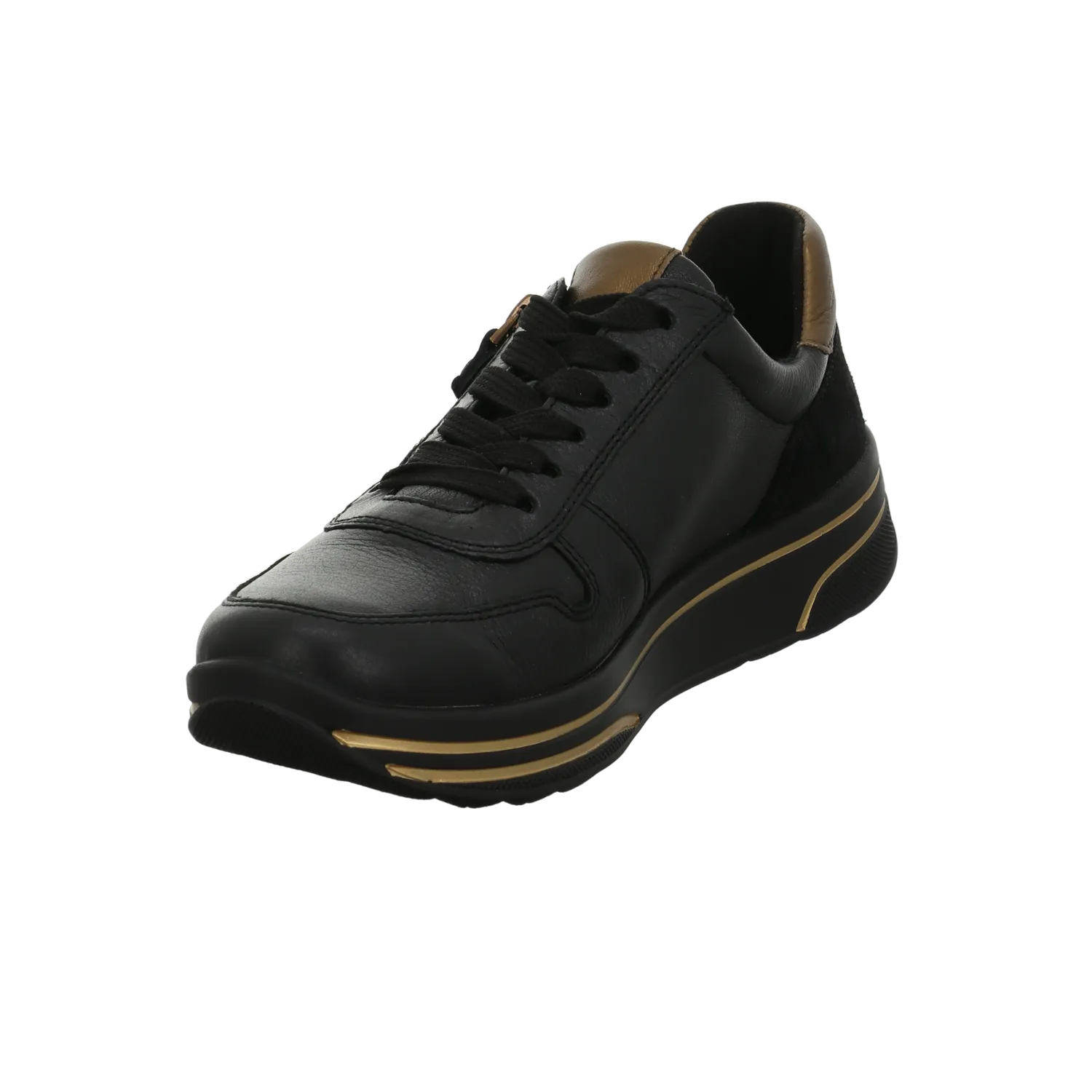 Ara Schnürschuh bis 25 mm schwarz