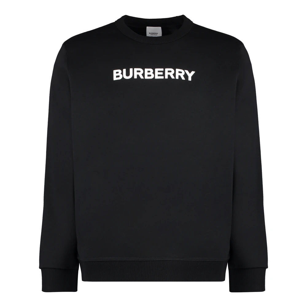 Baumwoll Rundhals Sweatshirt
