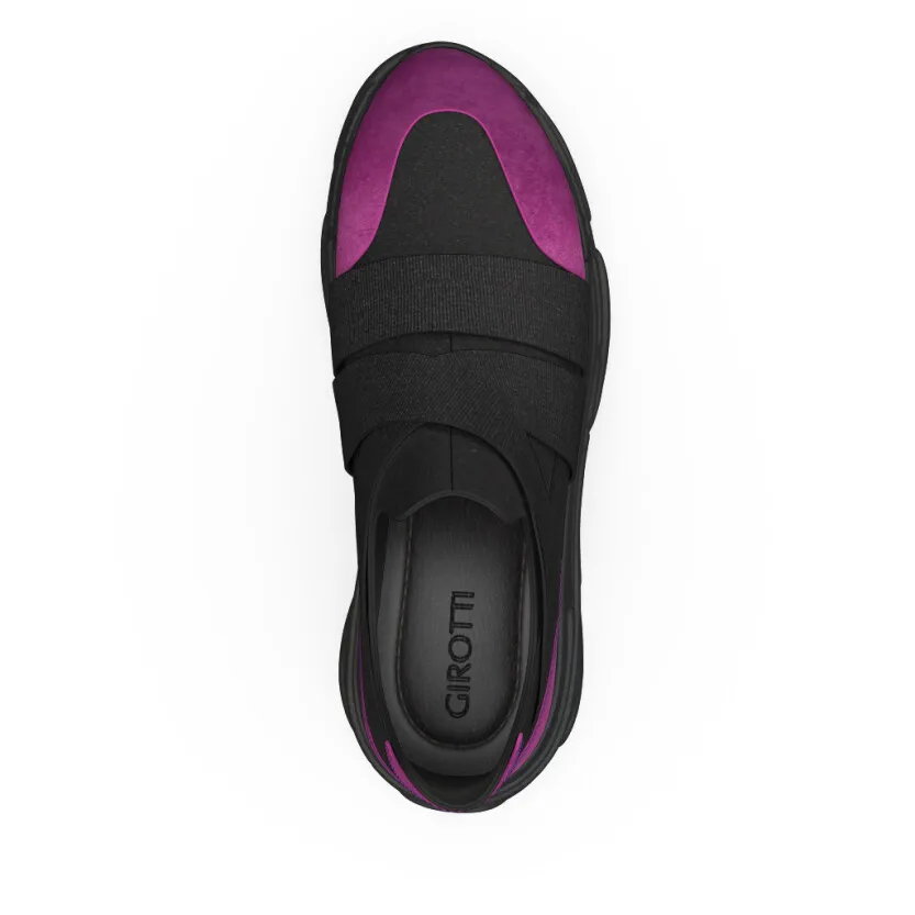 Dehnbare Sneakers mit Chunky Sole 10688