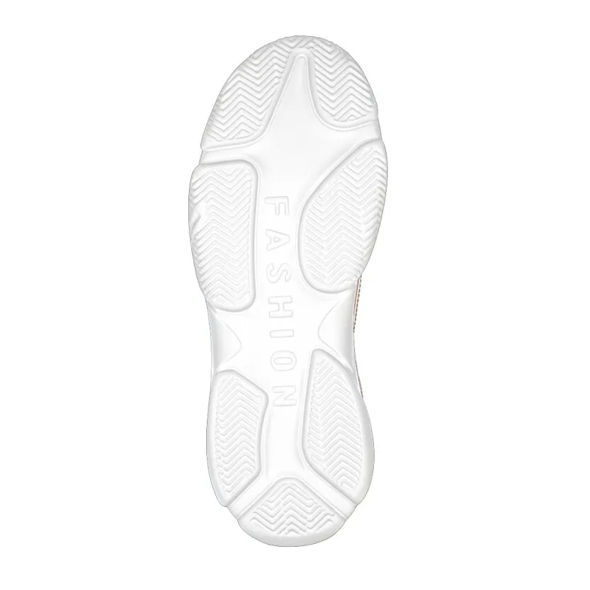 Dehnbare Sneakers mit Chunky Sole 60757