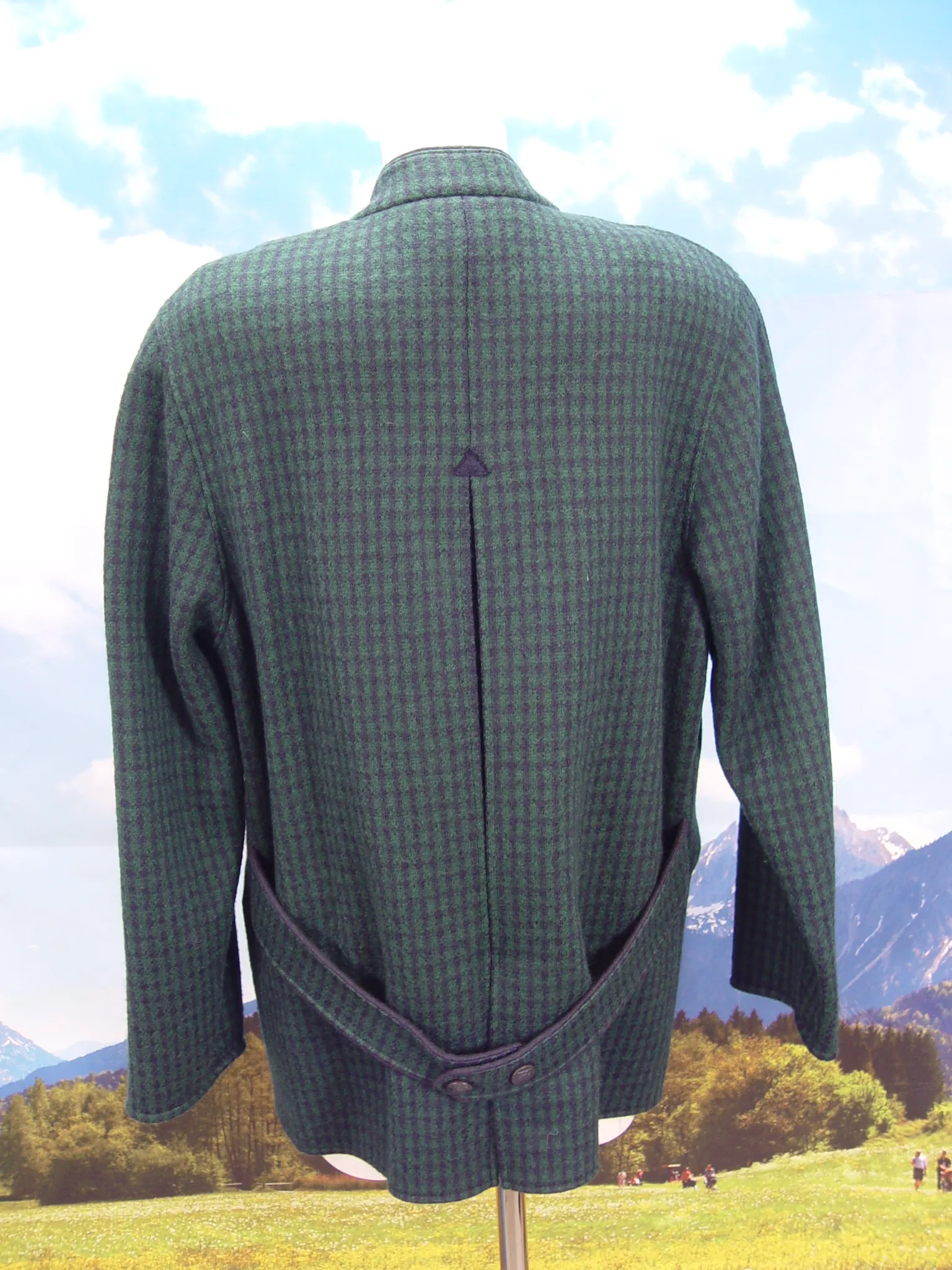 GIESSWEIN Walkjacke Jacke grüner, warmer Walker Trachtenjacke Janker Gr.50