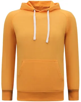 Hoodie Men - Hoodie mit Kapuze - Light Orange