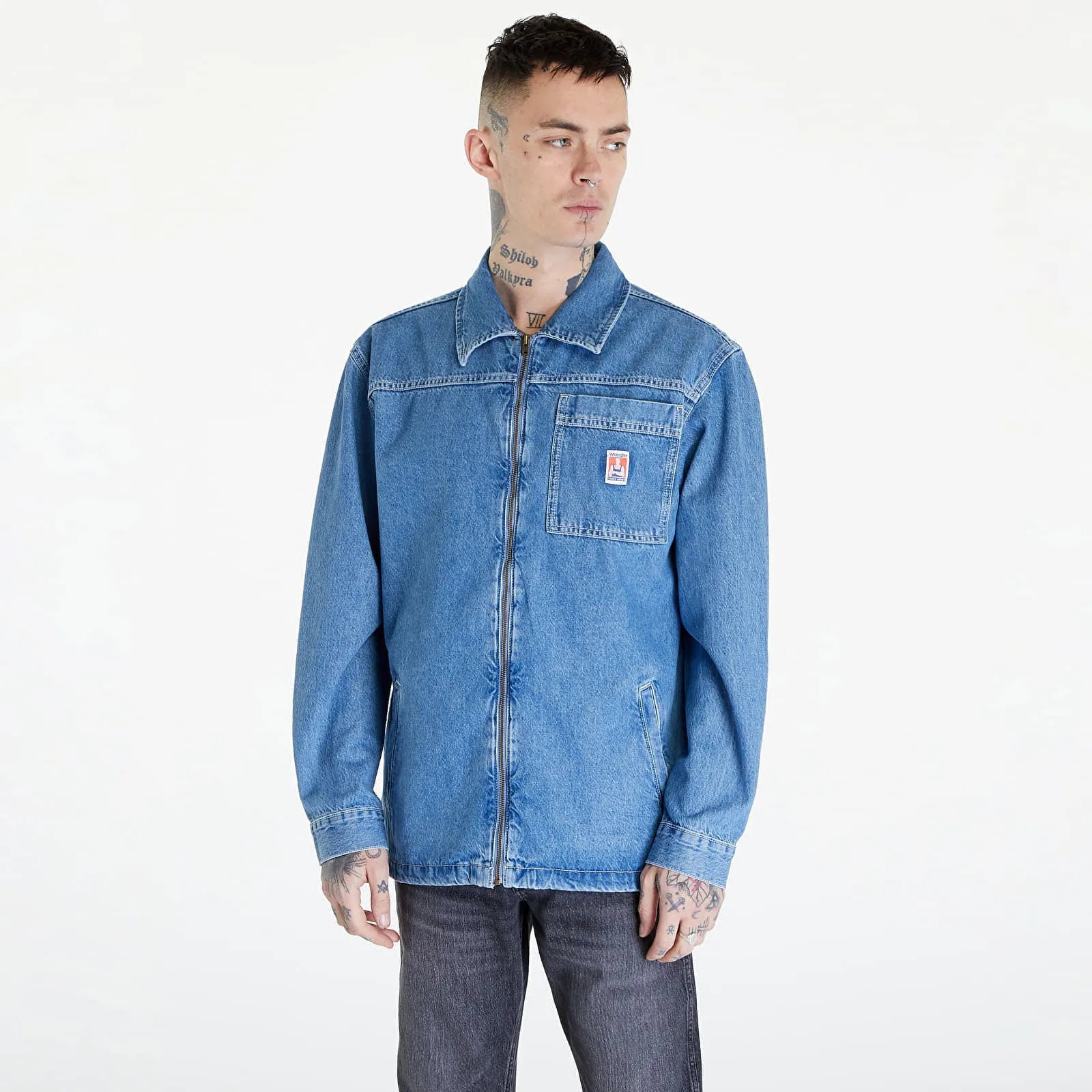 Jacke Wrangler Casey Jones Jacket Blue 112351226