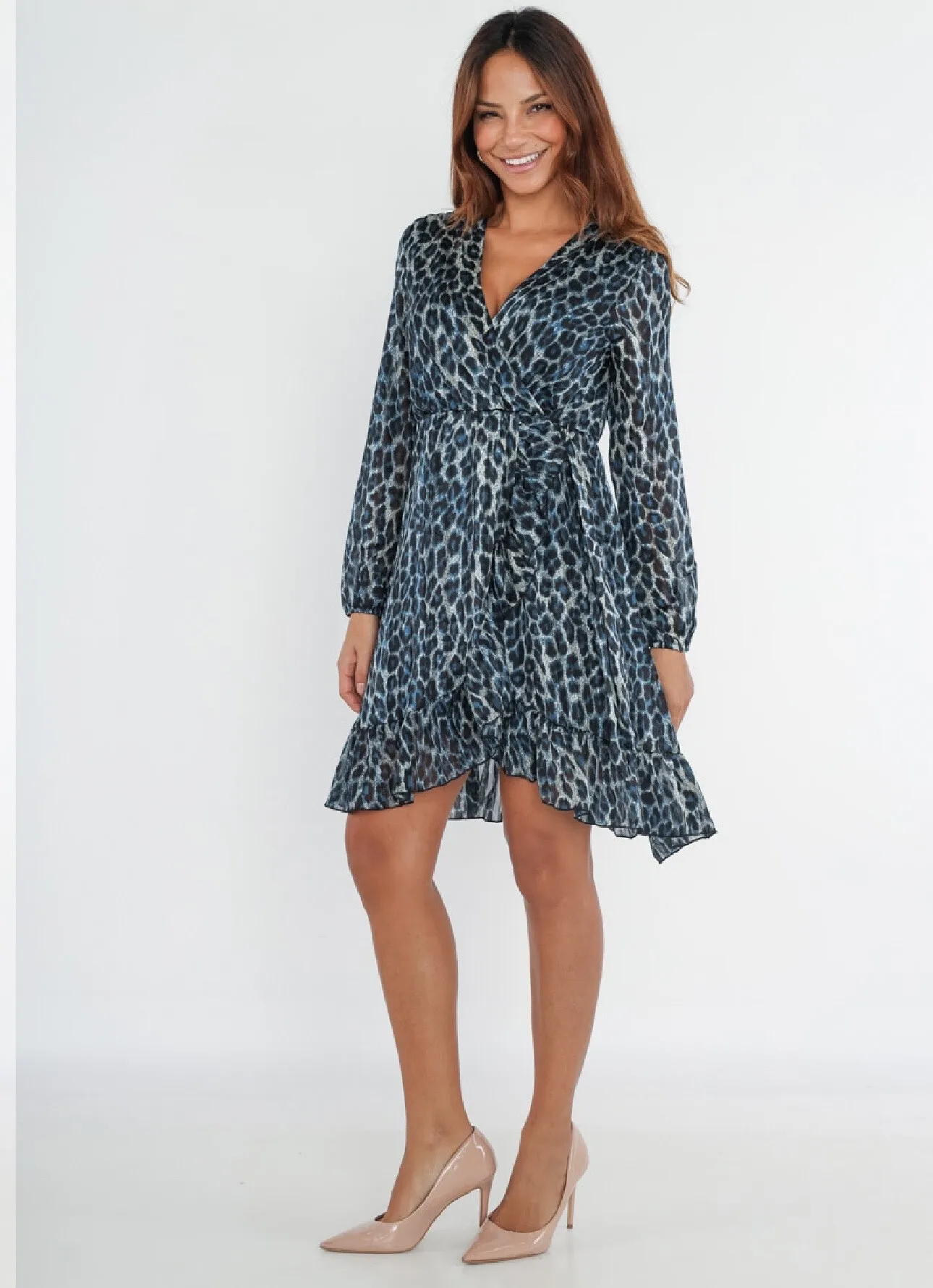 Kurzes Kleid mit Aufdruck