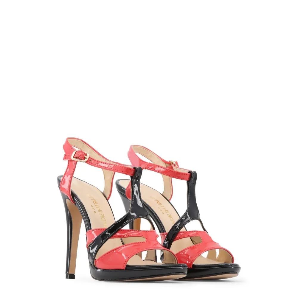 Made in Italia - Sandalen - IOLANDA-NERO-CORALLO - Damen