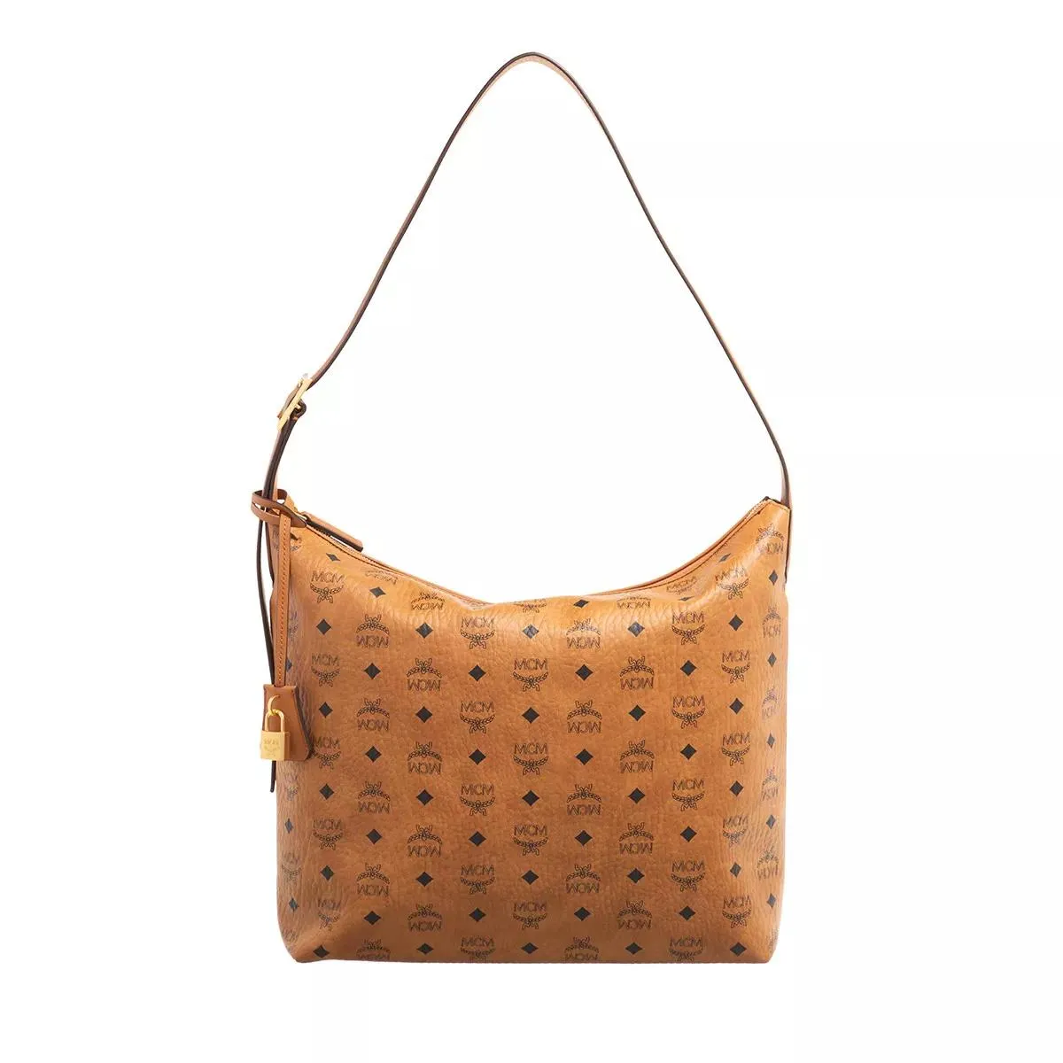   MCM  Aren Vi Hobo Lrg Co Cognac  Hobo Bag 