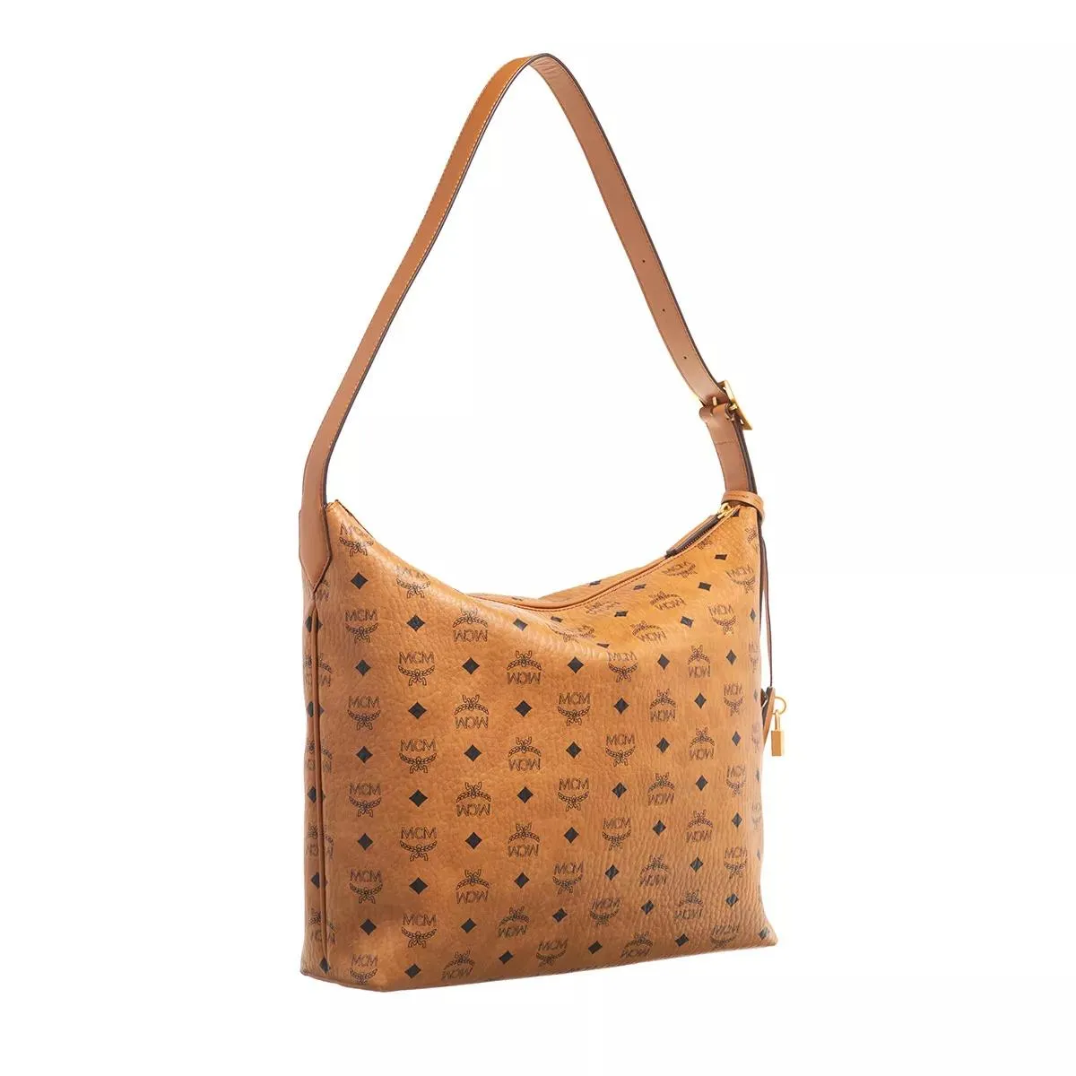   MCM  Aren Vi Hobo Lrg Co Cognac  Hobo Bag 