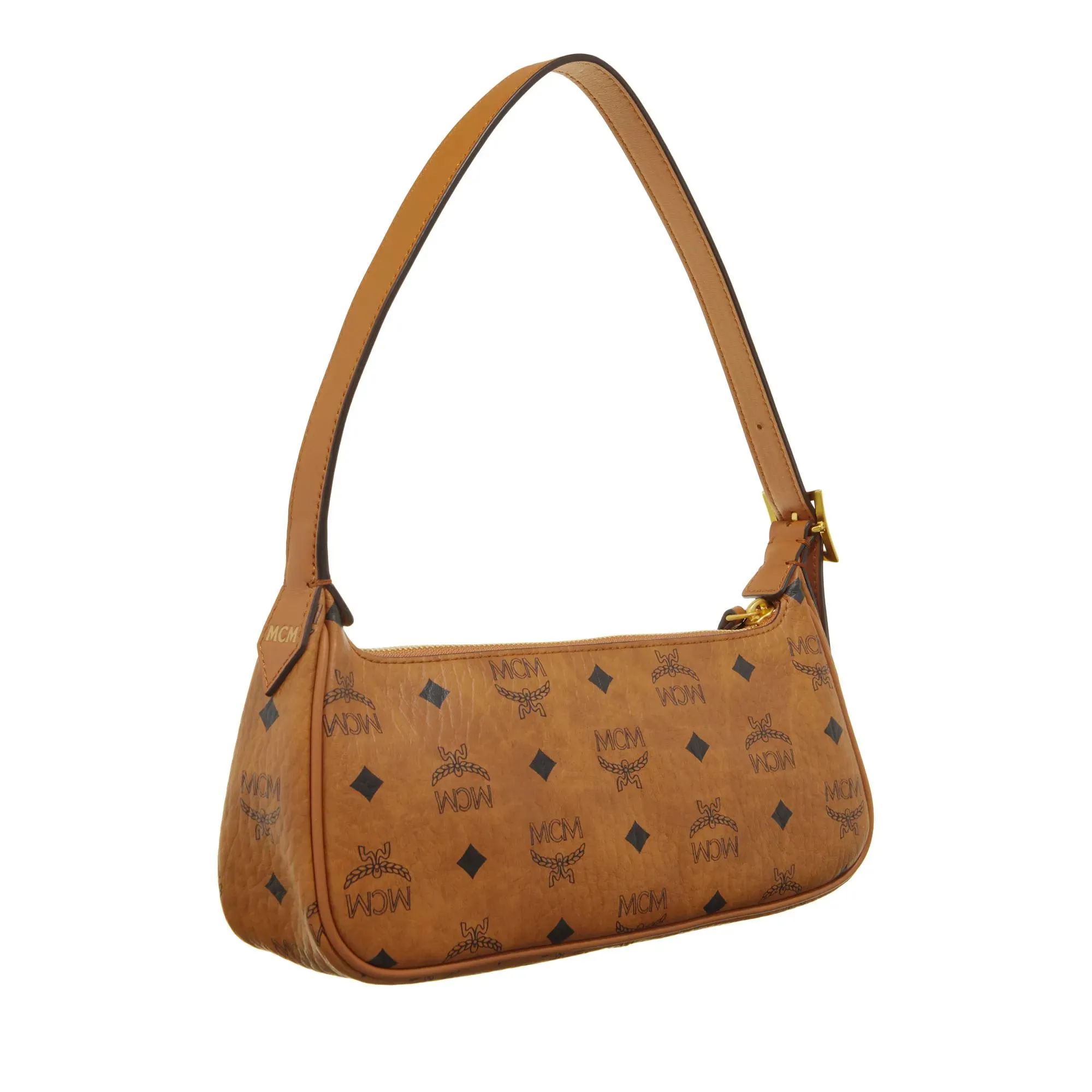   MCM  Aren Vi Shoulder Bag Sml Co Cognac  Schultertasche 
