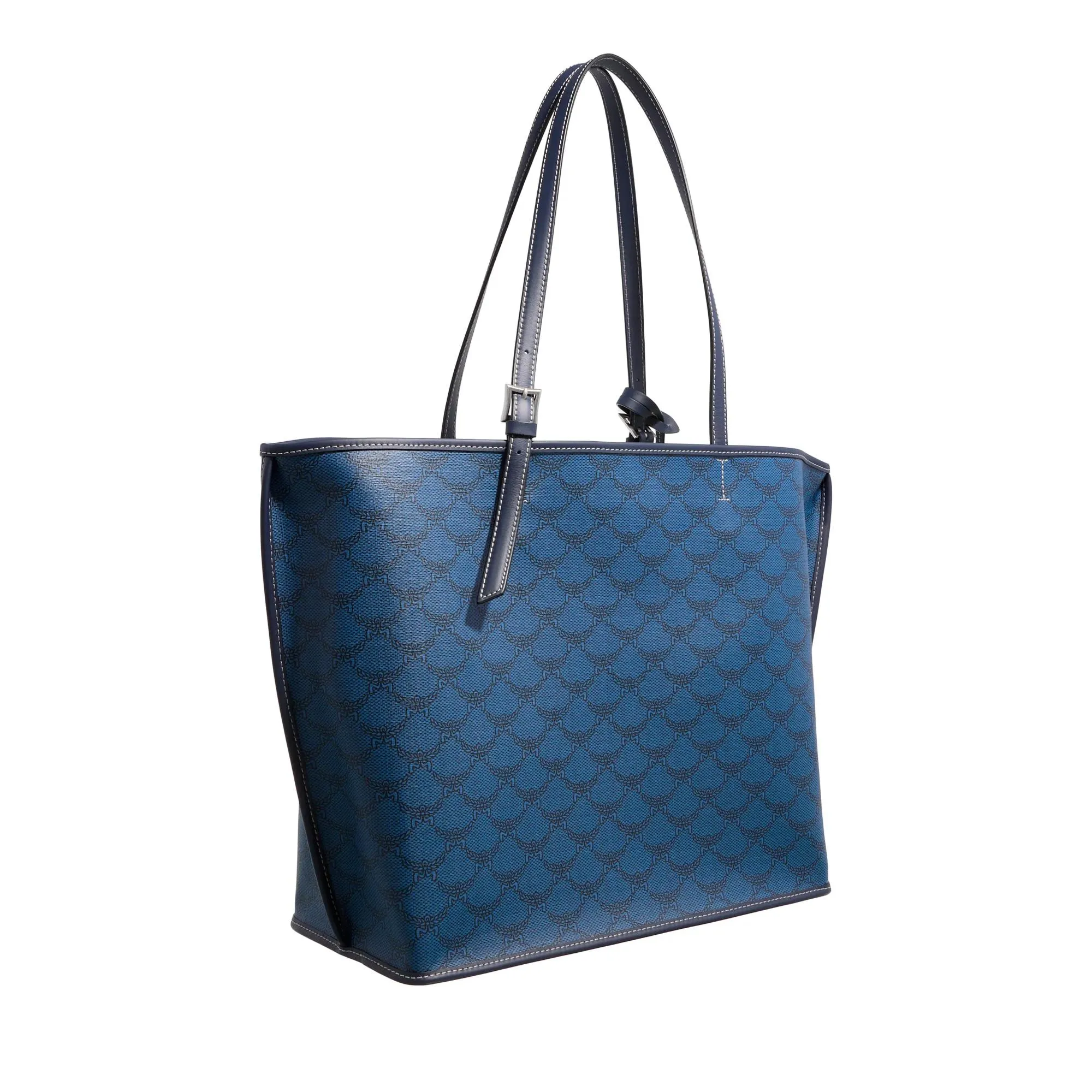   MCM  Himmel Lts Shopper Med Vc Navy Blazer  Shopper 