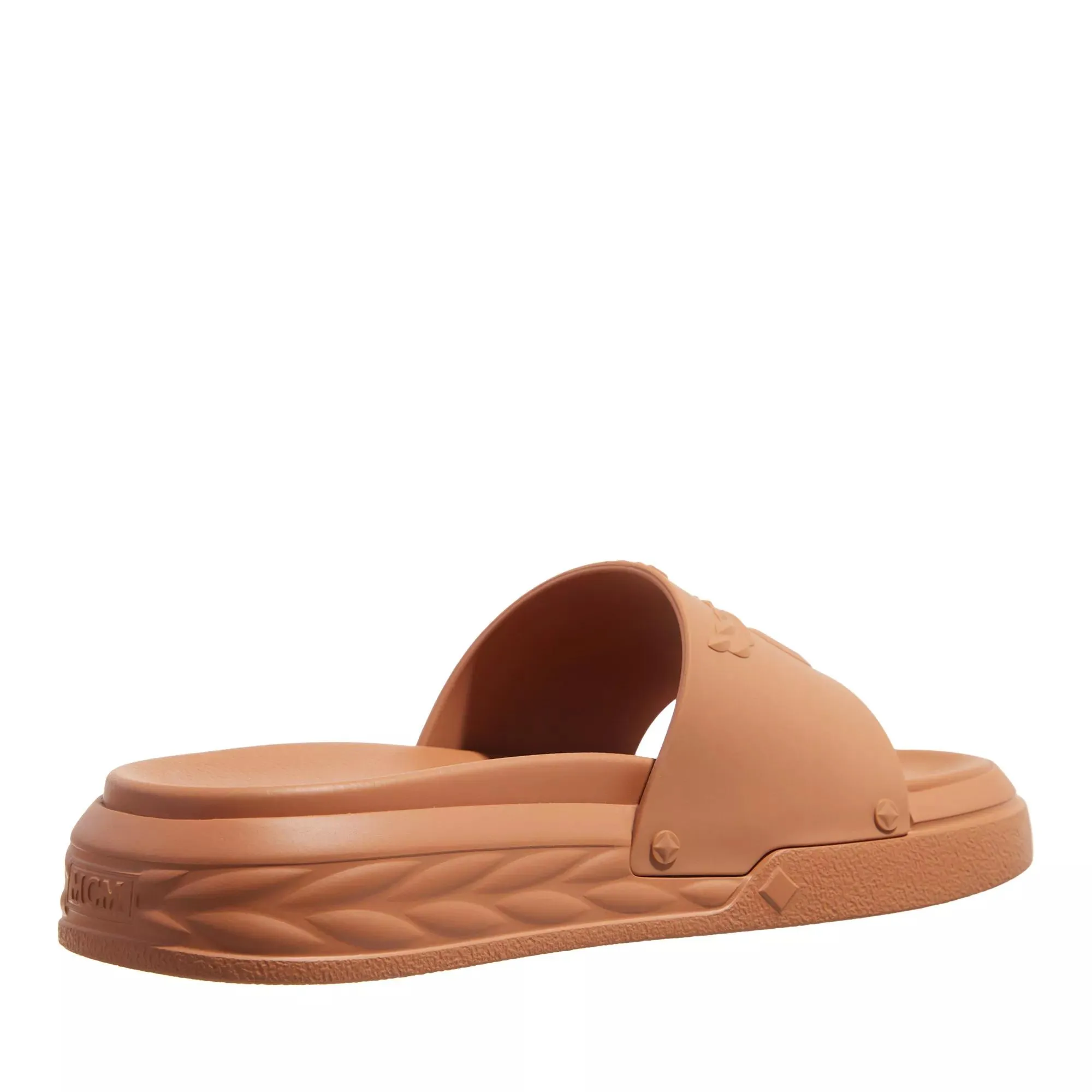   MCM  U Mcm Col Tpu New Slide Co Cognac  Slide 