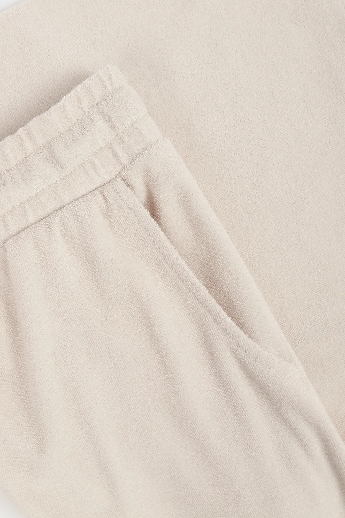 Shorts aus Frottee