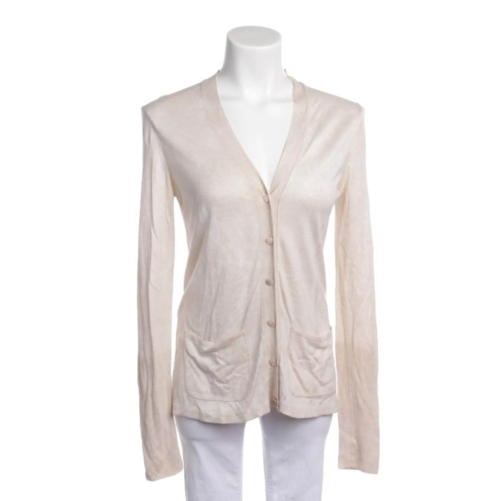 Strickjacke 36 Beige