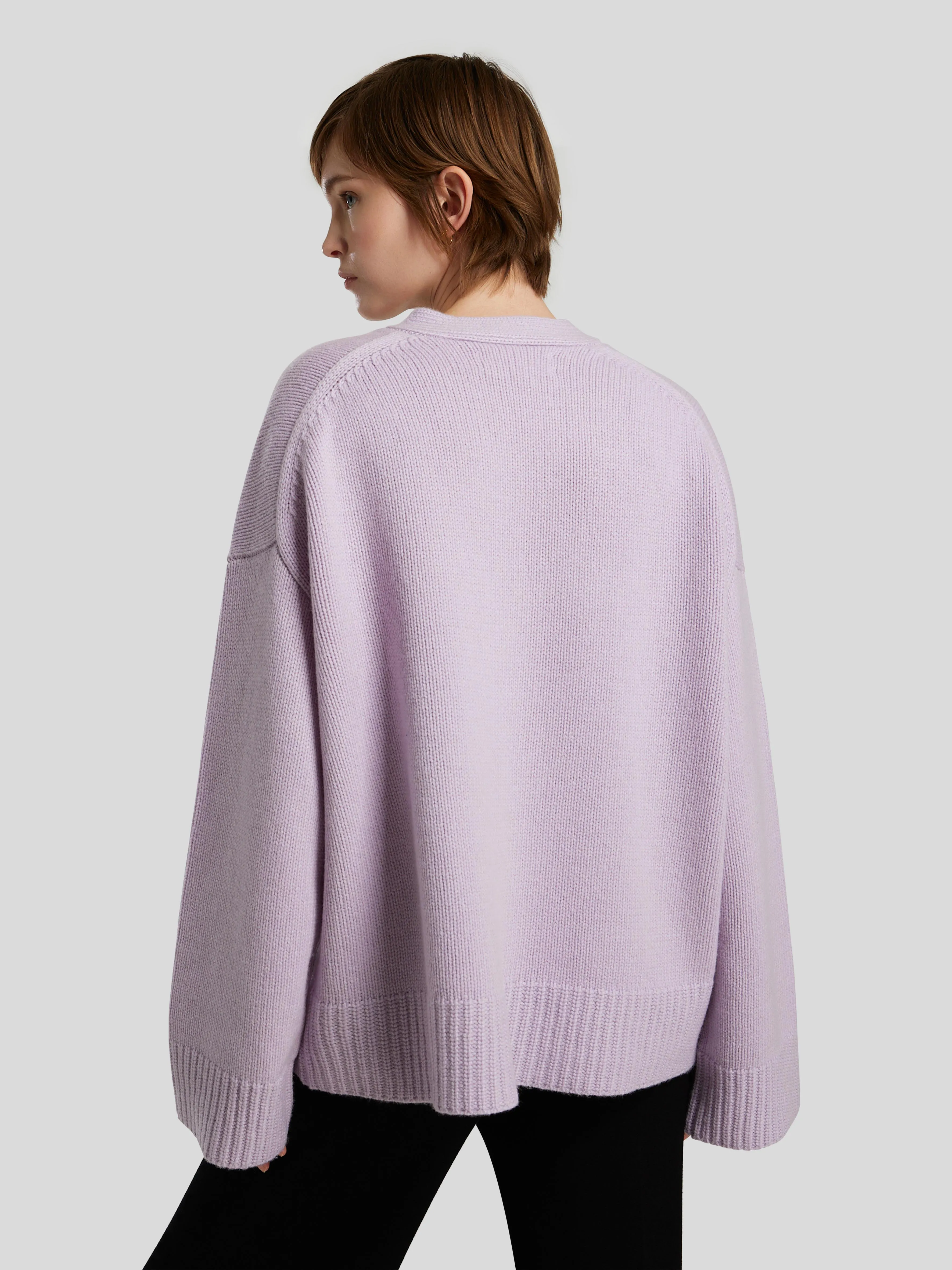 Strickjacke mit Wolle