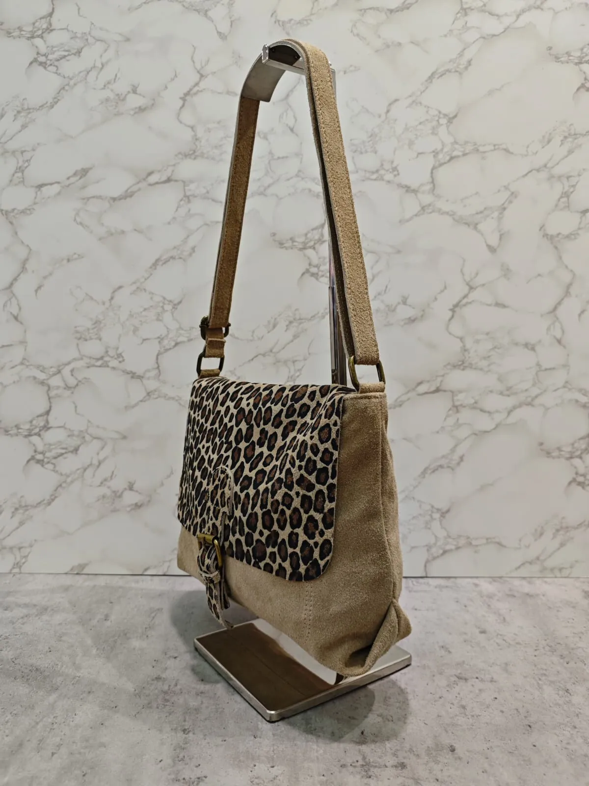 Tasche aus Spaltleder