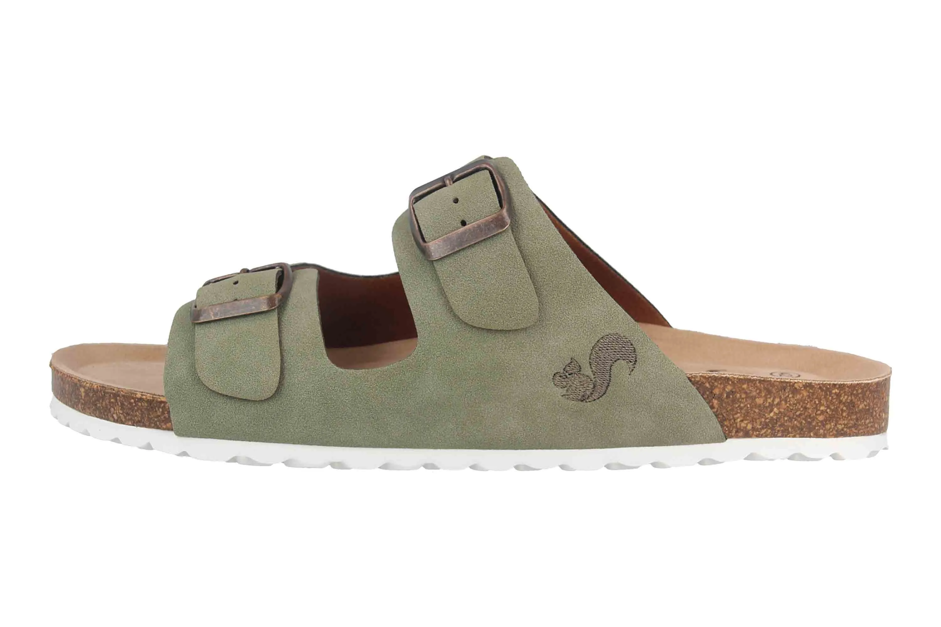 thies Pantoletten in Übergrößen Grün 15-0019 emera große Damenschuhe