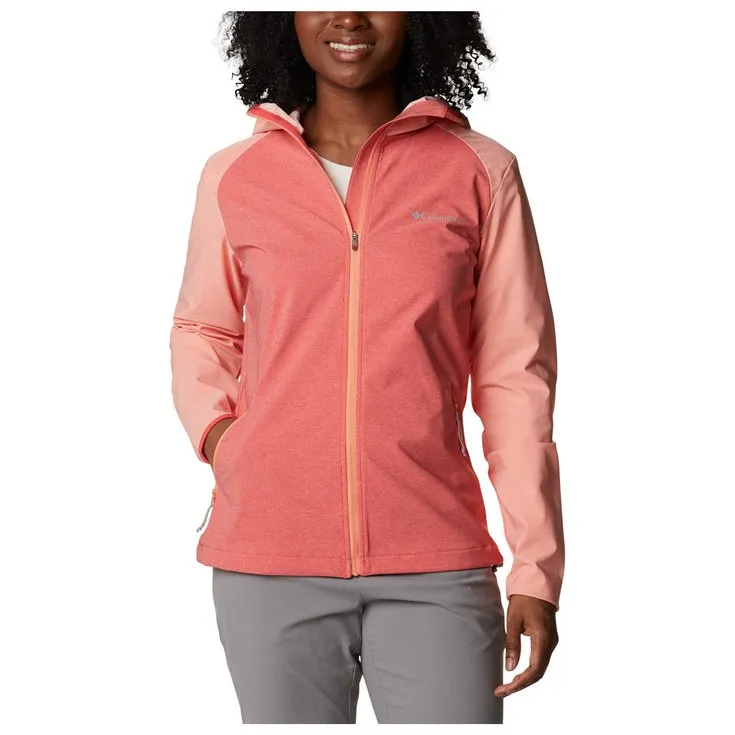 Wanderjacke Columbia ---W's Heather Canyon Softshell Jacket Red Hibiscus